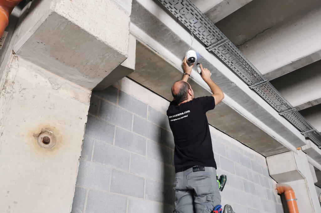 instalar videovigilancia nave industrial